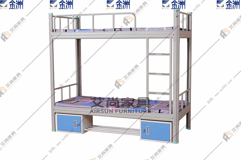 深圳市金洲精工科技公司员工宿舍床定制案例