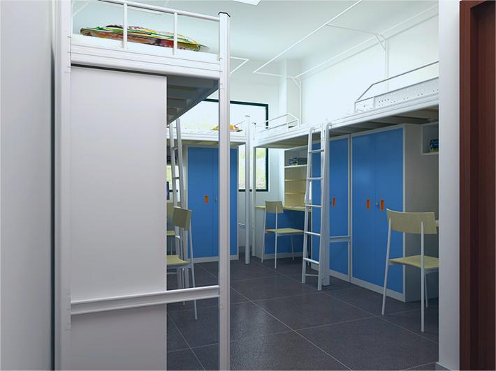 深圳恩斯迈电子有限公司宿舍铁床配置