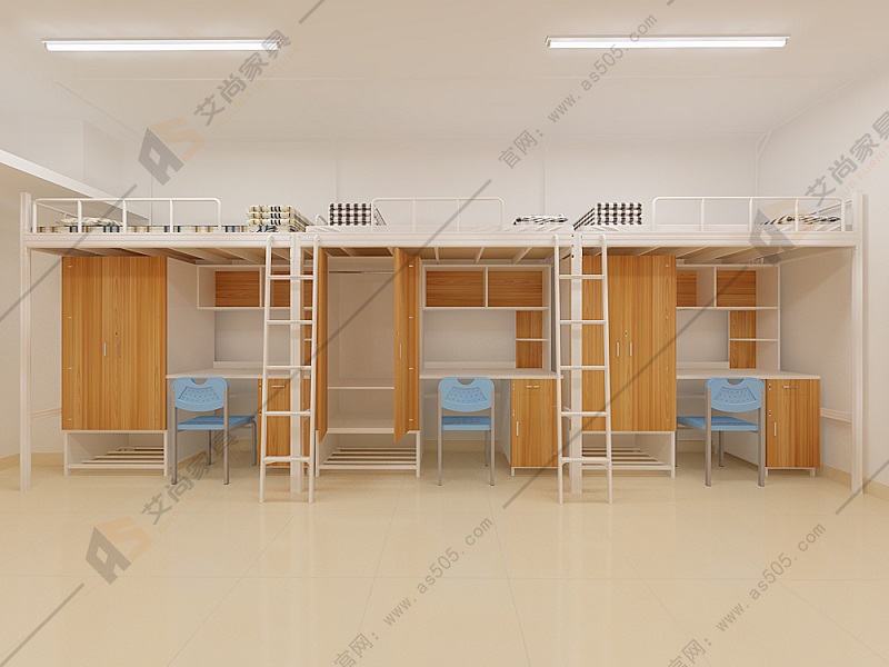 侧梯-组合公寓床