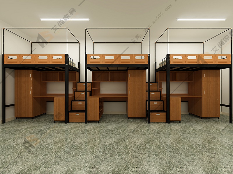 学校学生公寓床